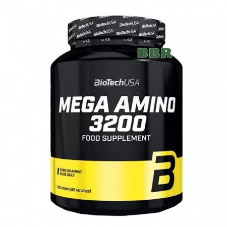 Mega Amino 3200 500 Tabs, BioTechUSA