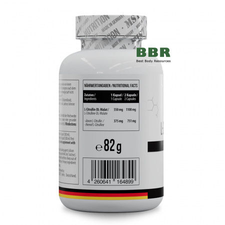 L-Citrulline 1100 120 Caps, MST