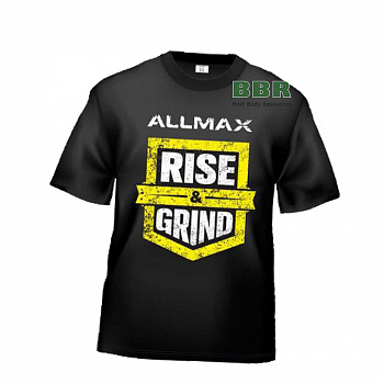 Футболка черная, ALLMAX Nutrition