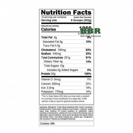Stacked Protein Gainer 5,44kg, EVL Nutrition