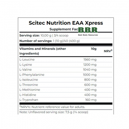 EAA XPRESS 400g, Scitec Nutrition EAA XPRESS 400g, Scitec Nutrition
