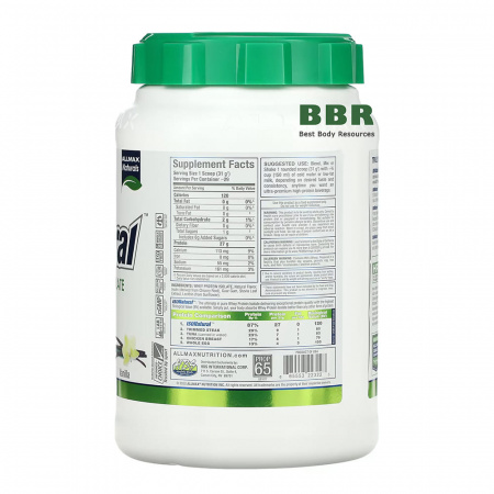 IsoNatural 908g, ALLMAX Nutrition