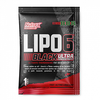 Lipo-6 Black Ultra Concentrate 1 Caps, Nutrex
