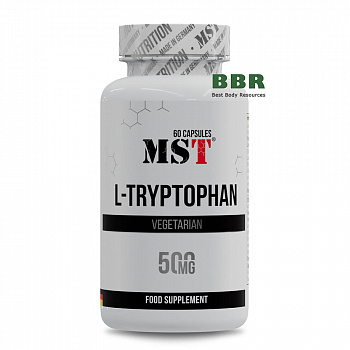 L-Tryptophan 500mg 60 Caps, MST