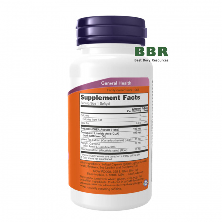 7-Keto 60 Softgels, NOW Foods