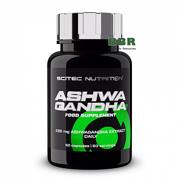 Ashwagandha 226mg 60 Caps, Scitec Nutrition