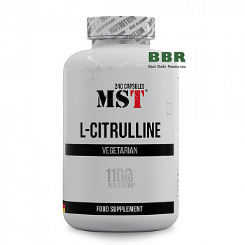 L-Citrulline 1100 240 Caps, MST