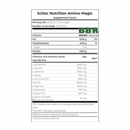 Amino Magic 500g, Scitec Nutrition