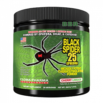 Black Spider 210g, Cloma Pharmа