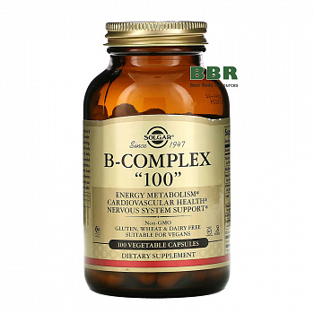 B-100 Complex 100 Veg Caps, Solgar