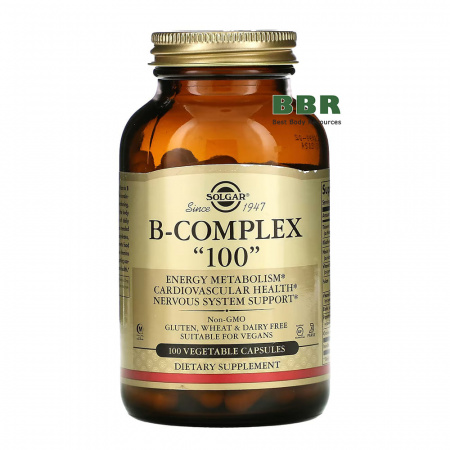 B-100 Complex 100 Veg Caps, Solgar