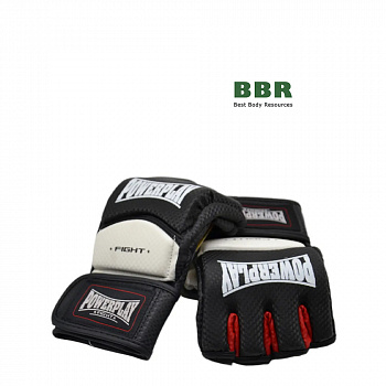 Перчатки для MMA PP 3075 Black/White, PowerPlay