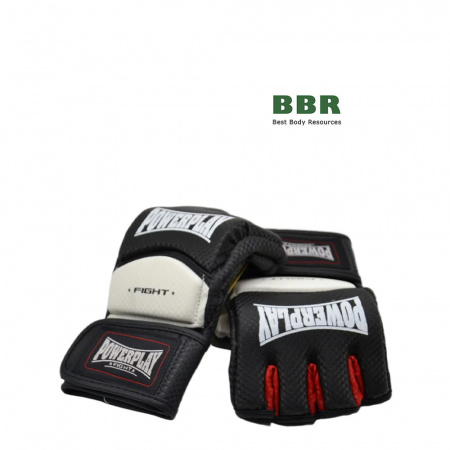 Перчатки для MMA PP 3075 Black/White, PowerPlay