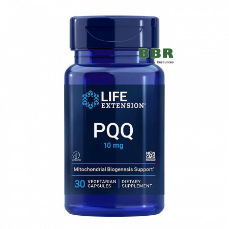 PQQ 10mg 30 Veg Caps, Life Extension