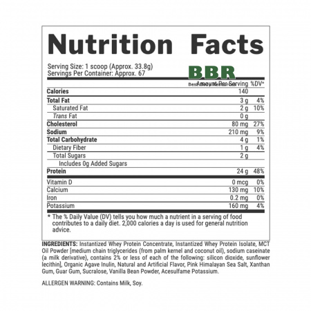 100% Premium Whey Protein 2.27kg, Nutrex