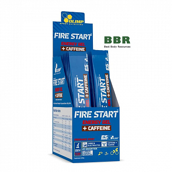 Fire Start Energy Gel + Caffeine 36g, Olimp