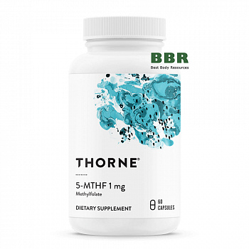 5-MTHF Methylfolate 1mg 60 Caps, Thorne