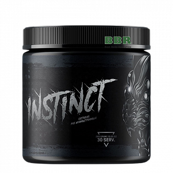 Instinct Extreme Pre Workout Formula 30 Servings, Blackout