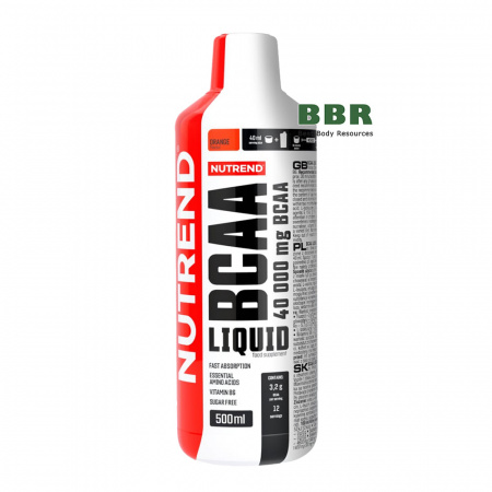 BCAA Liquid 500ml, Nutrend