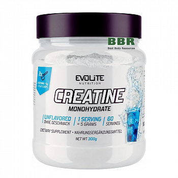 Creatine Monohydrate 300g, Evolite