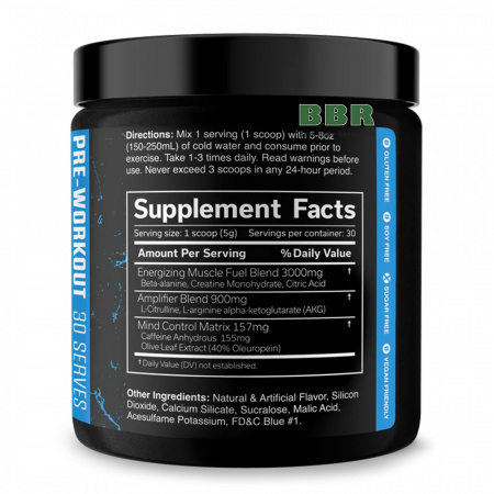 The Curse Pre-Workout 30 serves 150g, JNX Sports