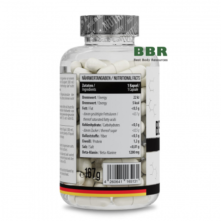Beta-Alanine 1200mg 120 Caps, MST