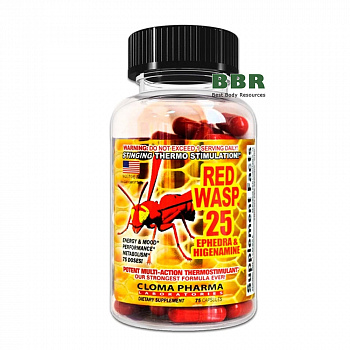 Red Wasp 4 Caps, Cloma Pharma