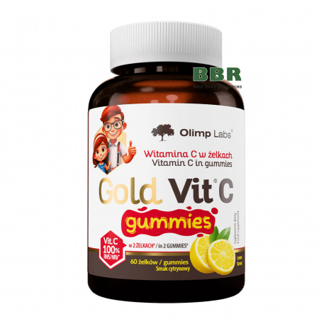 Gold Vit C 60 Gummies, Olimp