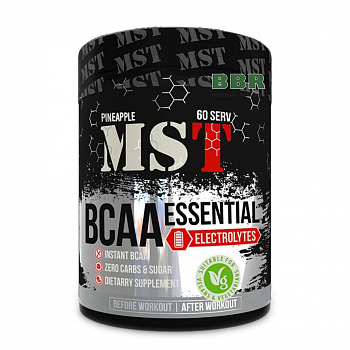 BCAA Essential Electrolytes 480g, MST