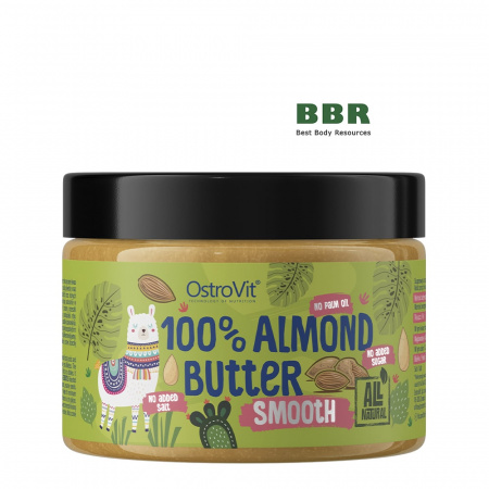 NutVit 100% Almond Butter 500g, OstroVit
