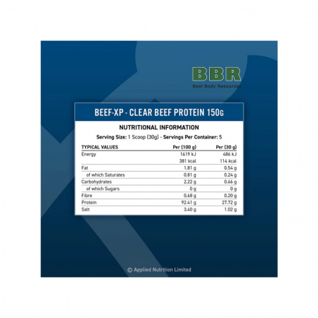 Clear BEEF-XP Protein 150g, Applied Nutrition