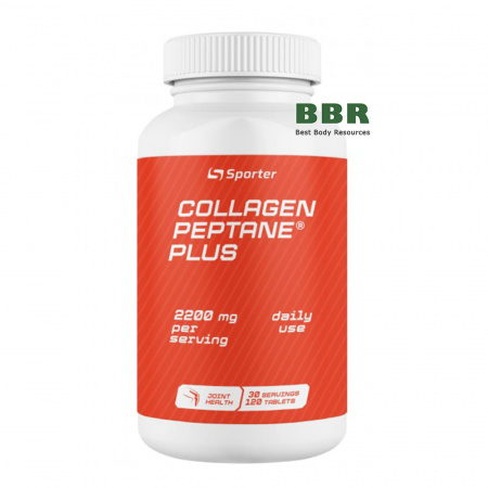 Collagen Peptane Plus 120 Tabs, Sporter