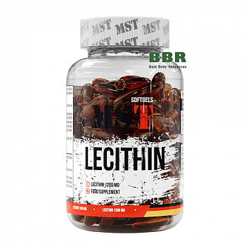 Lecithin 1200mg 100 Softgels, MST