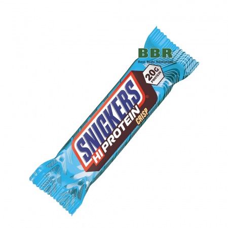 Snickers Hi Protein Crisp Bar Low Sugar 55g, Mars