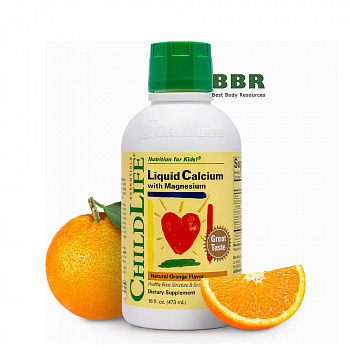 Liquid Calcium with Magnesium for Kids 473ml, ChildLife
