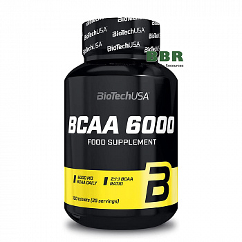 BCAA 6000 100 Tabs, BioTechUSA