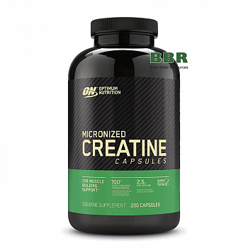 Creatine 2500 200 Caps, Optimum Nutrition