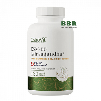 KSM-66 Ashwagandha 120 Caps, OstroVit