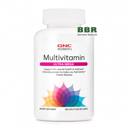 Womens Ultra Mega 180caps, GNC