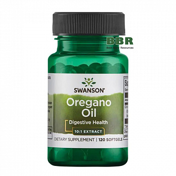 Oregano Oil 120 Softgels, Swanson
