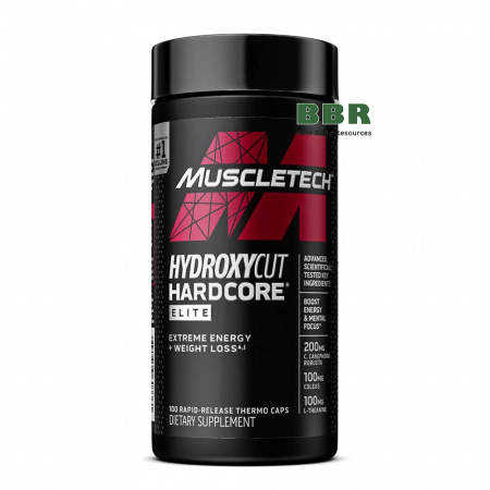 Hydroxycut Hardcore Elite 100 Caps, MuscleTech Hydroxycut Hardcore Elite 100 Caps, MuscleTech
