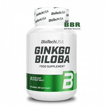 Ginkgo Biloba 90 Tabs, BioTechUSA