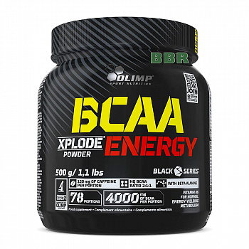 BCAA Xplode Energy 500g, Olimp