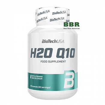 H2O Q10 60 Caps, BioTechUSA