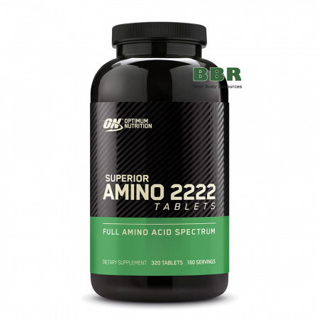 Superior Amino 2222 320 Tabs, Optimum Nutrition Superior Amino 2222 320 Tabs, Optimum Nutrition