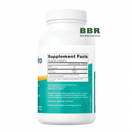 Myo D-Chiro Inositol 120 Caps, Fairhaven Health