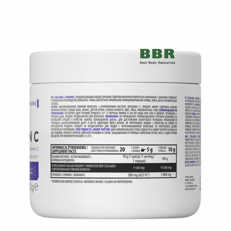 Collagen + Vitamin C 200g, OstroVit
