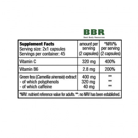 Green Tea Focus 90 Caps, BioTechUSA