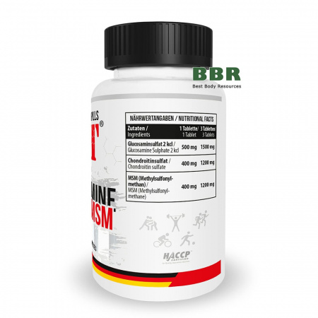 Glucosamine Chondroitin MSM 90 Tabs, MST