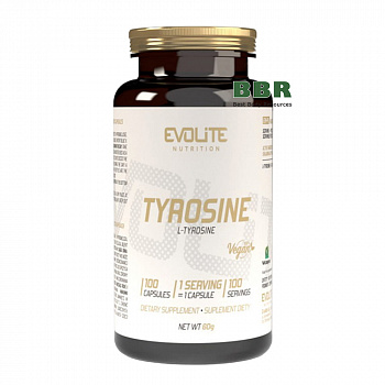 L-Tyrosine 500mg 100 Caps, Evolite